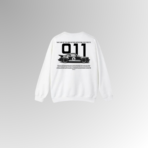 White 911 Sweatshirt