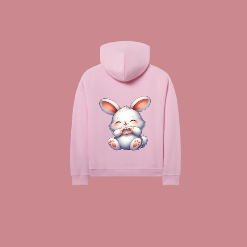 Light R Pink Hoodie