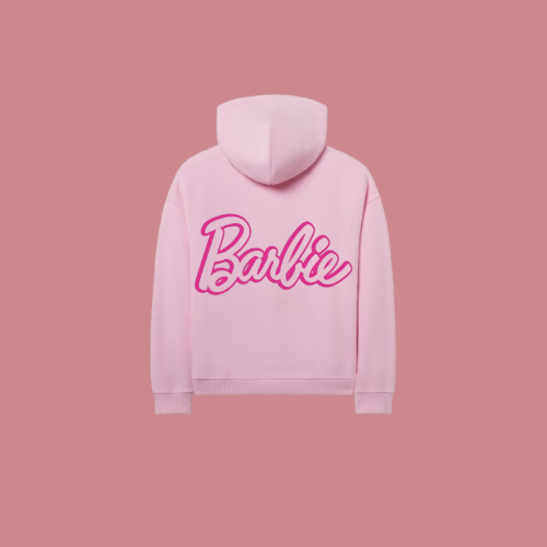 Light Barbie Pink Hoodie