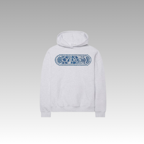 Heather Grey E Hoodie