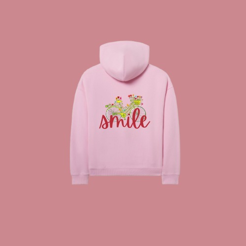 Light Smile Pink Hoodie