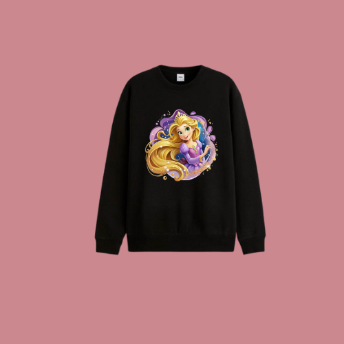 Black Rapunzel Sweatshirts