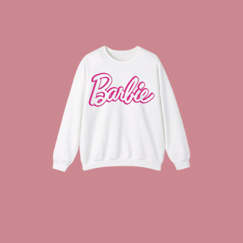 White Barbie Sweatshirt