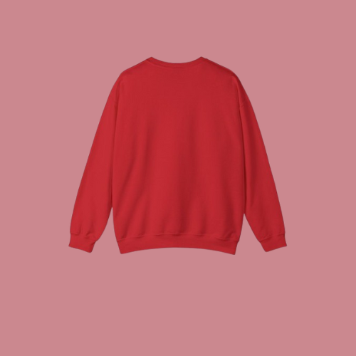 Red Plain Sweatshirts