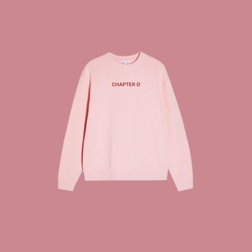 Pink Plain Sweatshirt