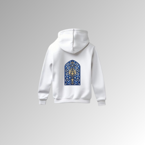 White M Hoodie