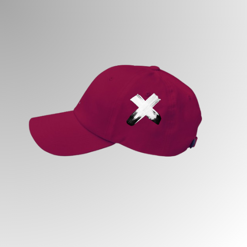 Maroon Cross Cap