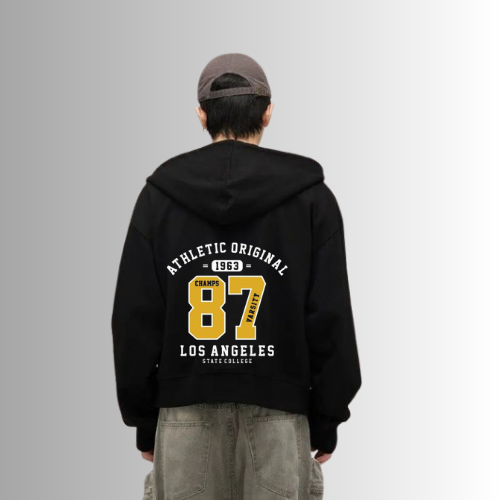 Black Raha oversized Hoodie